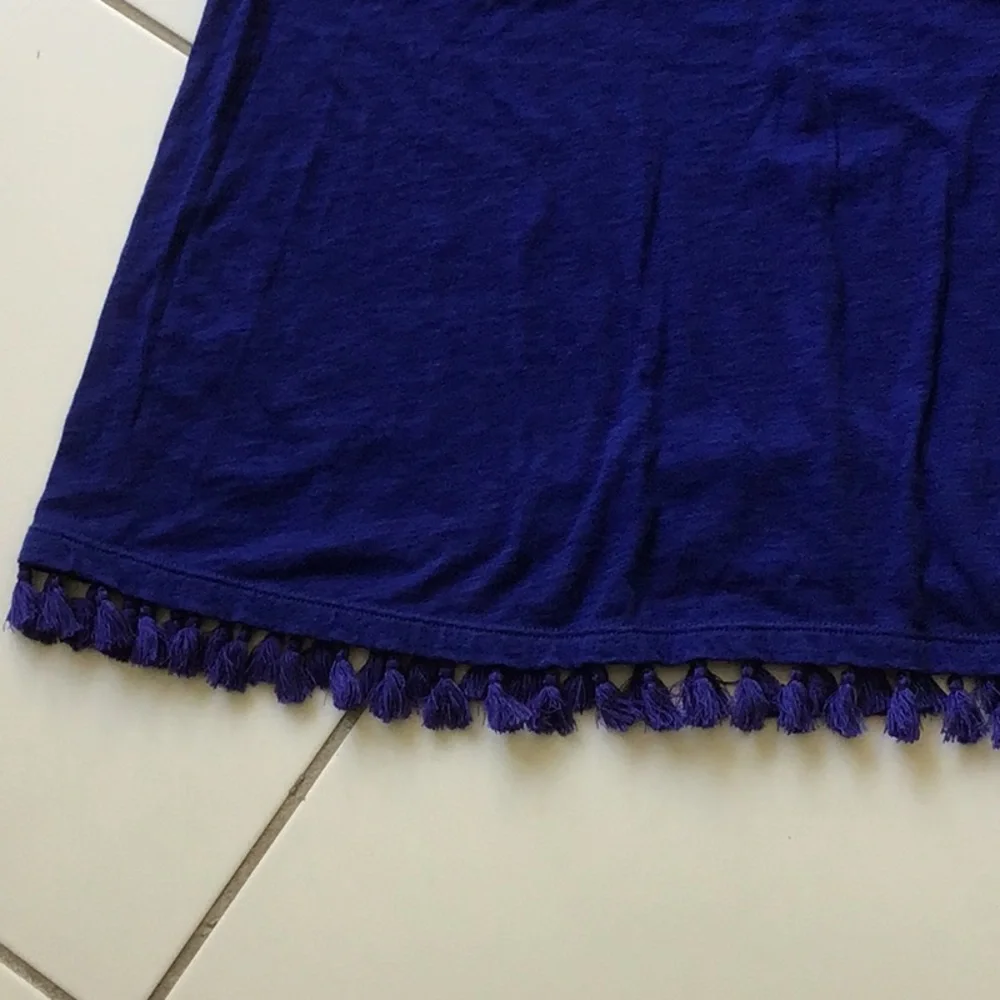Lilly Pulitzer tank with tassels - Picture 2 of 5